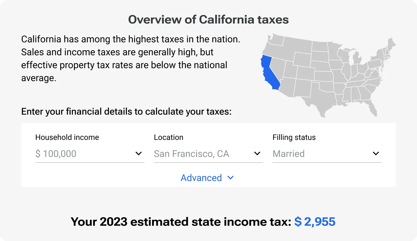 Overview of California taxes